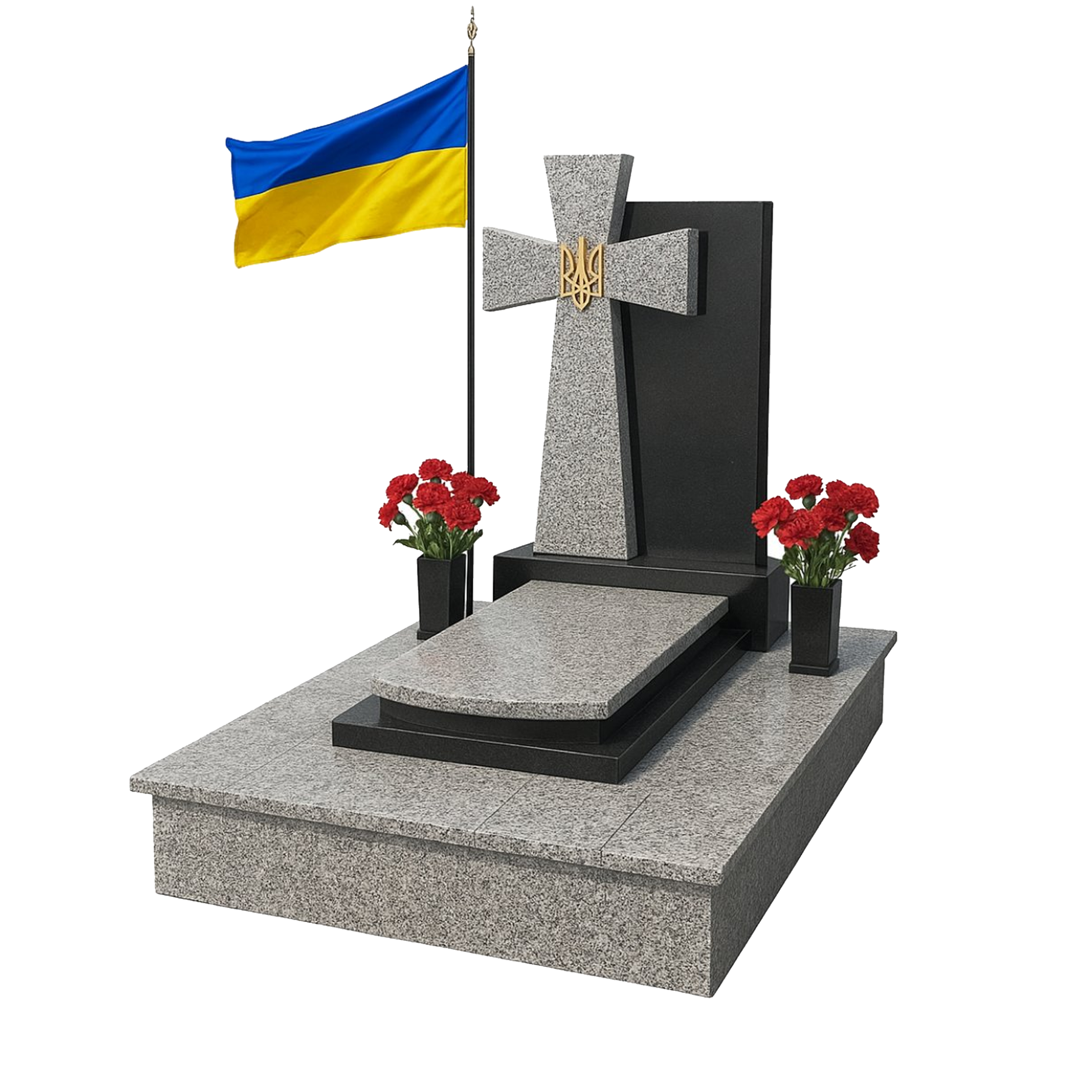 Пам’ятник сіро-чорний: P0028